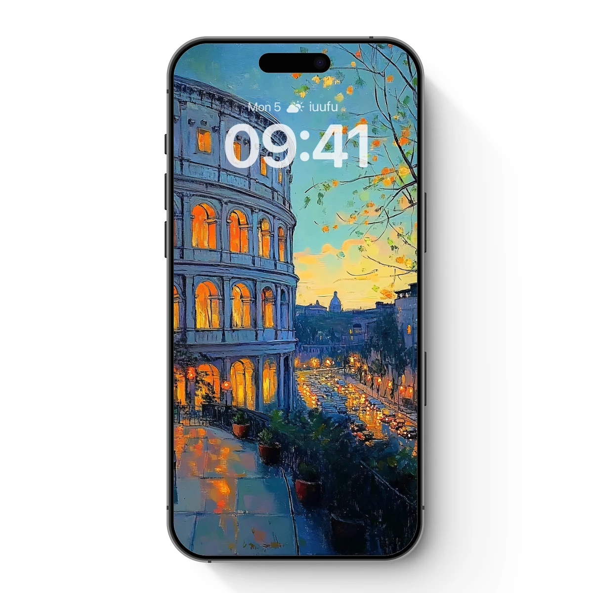 Colosseum Twilight Glow: A Painterly Urban Symphony