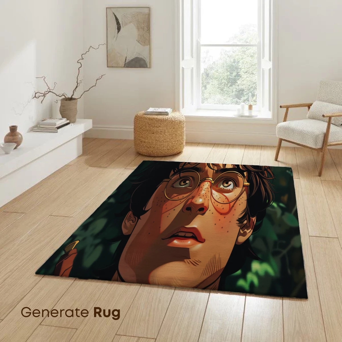 Enchanted Forest Guardian: Whimsical Wizard Portrait - Image 6