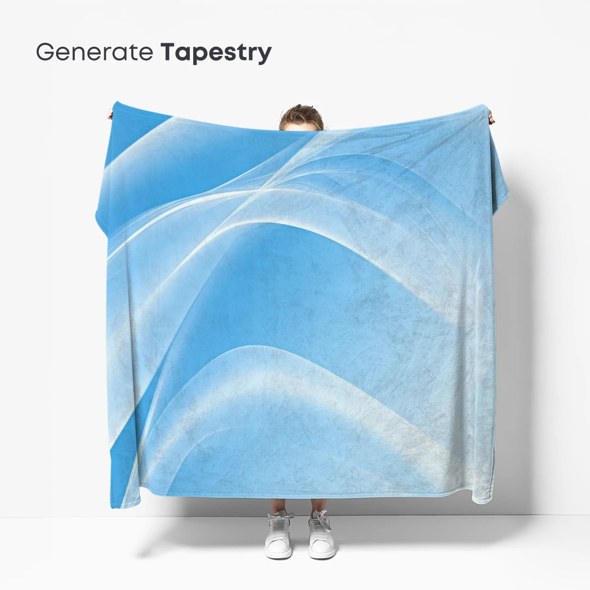 Ethereal Blue Waves: A Digital Symphony of Flow - Image 5