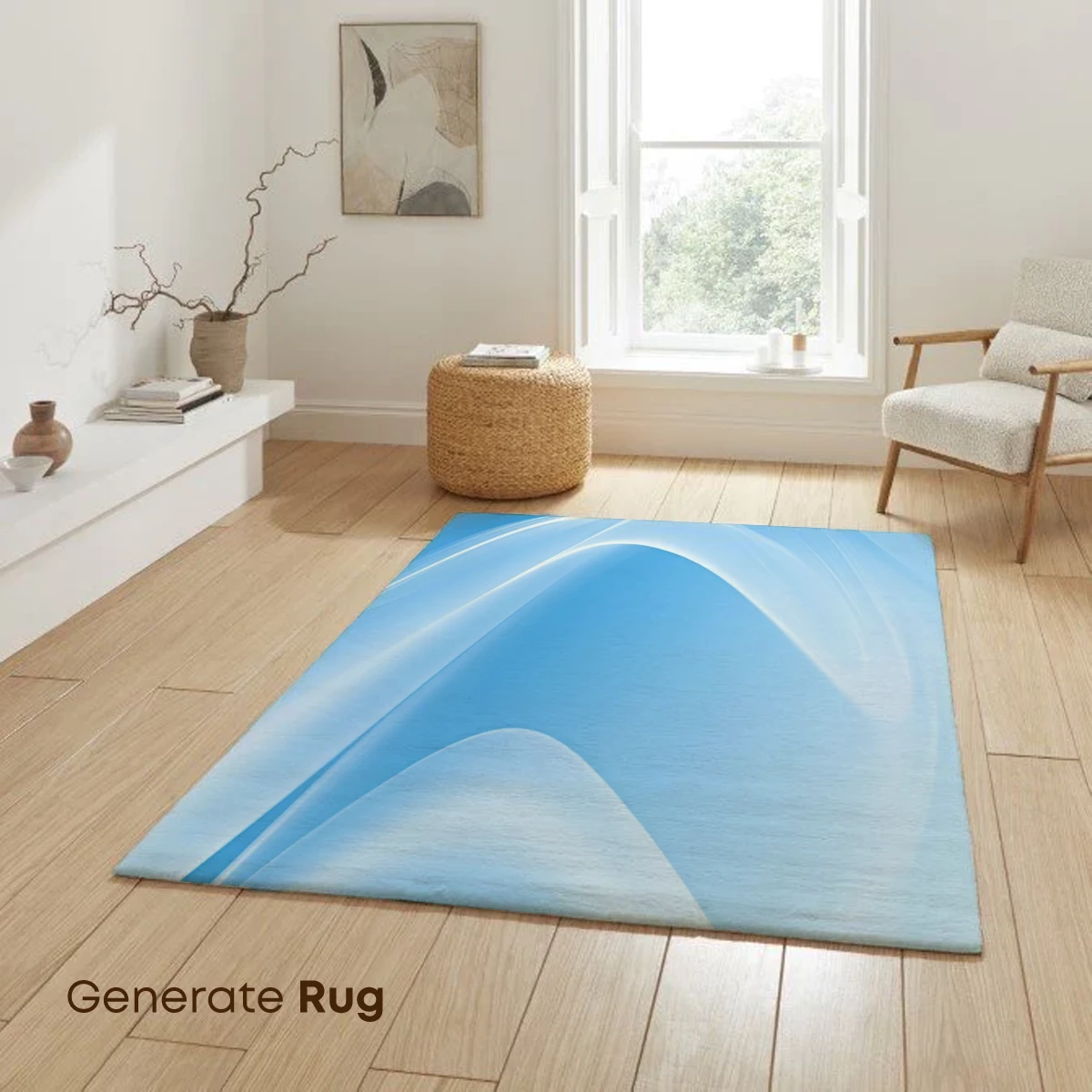 Ethereal Blue Waves: A Digital Symphony of Flow - Image 6