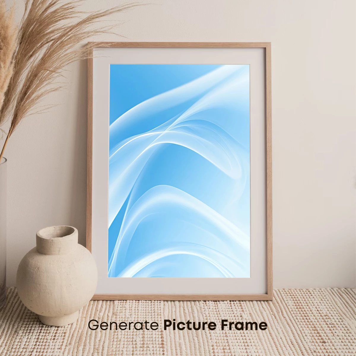 Ethereal Blue Waves: A Digital Symphony of Flow - Image 7