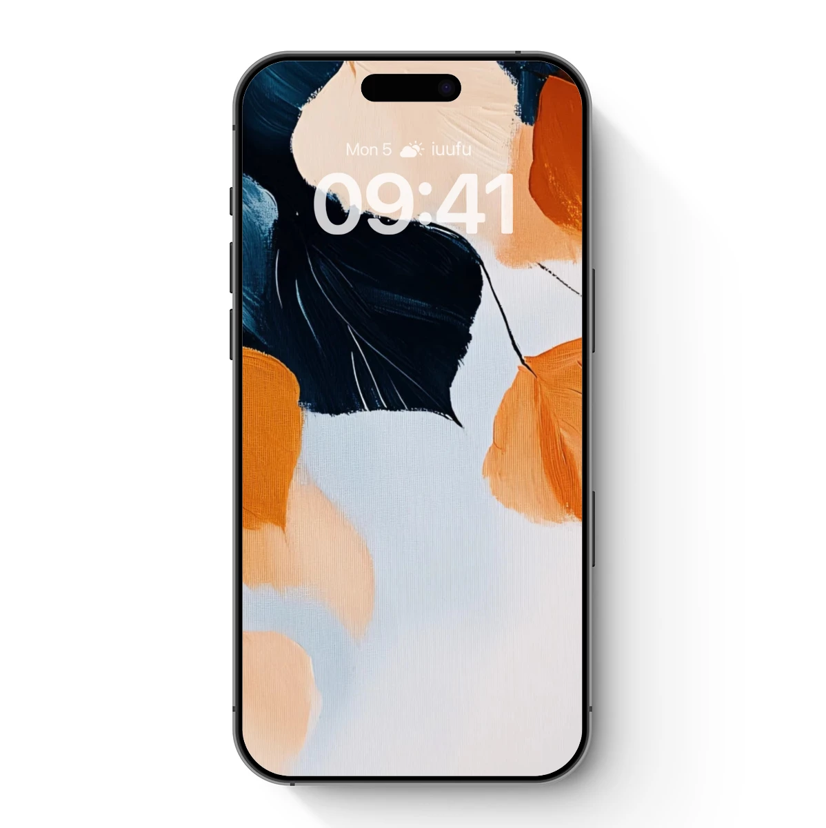 Autumn Whispers: Abstract Leaf Symphony