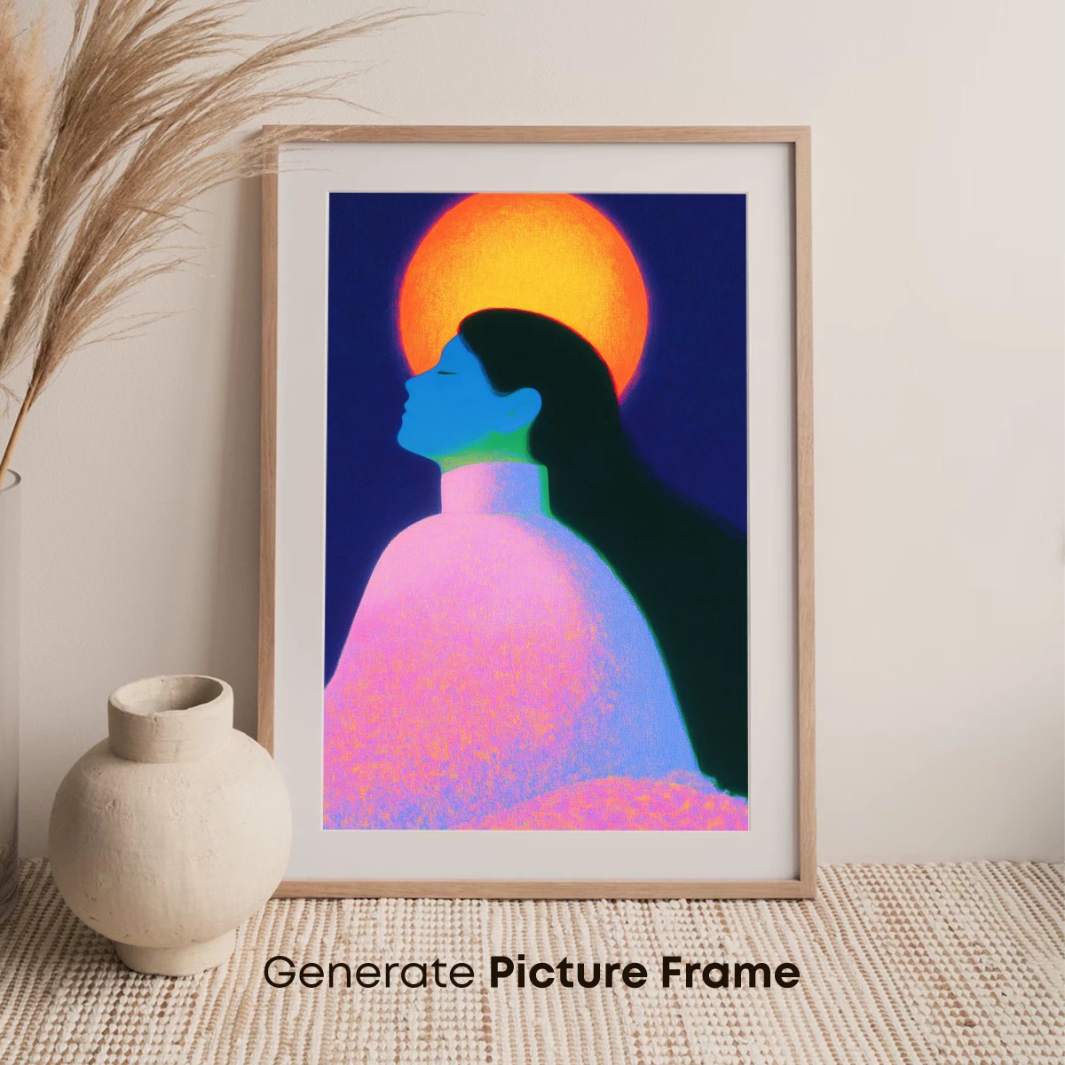 Ethereal Sunset Silhouette - Image 7