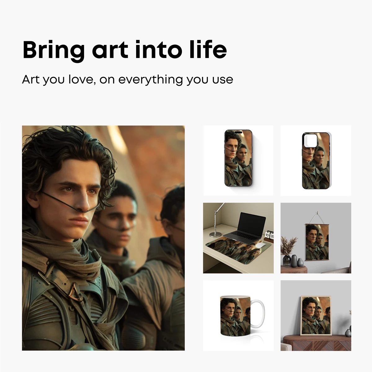 Desert Warriors: Futuristic Sci-Fi Ensemble - Image 2