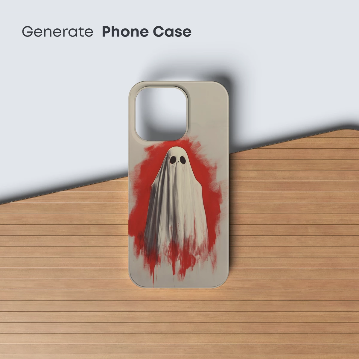 Ethereal Ghost in Scarlet Aura - Image 3