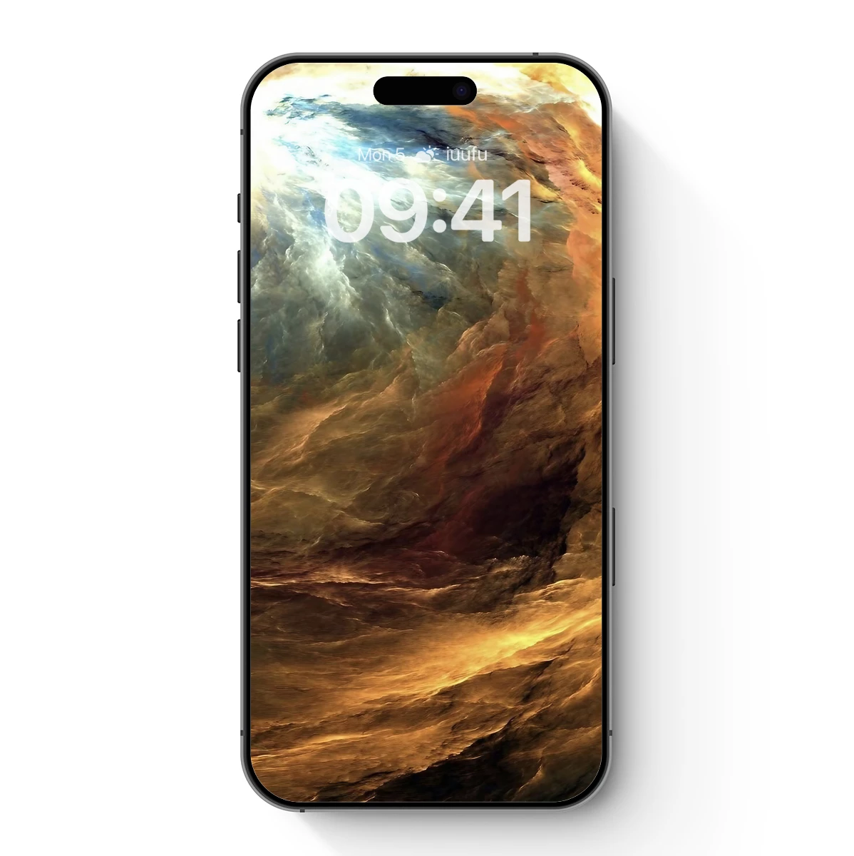 Celestial Storm: A Fusion of Fire and Ice