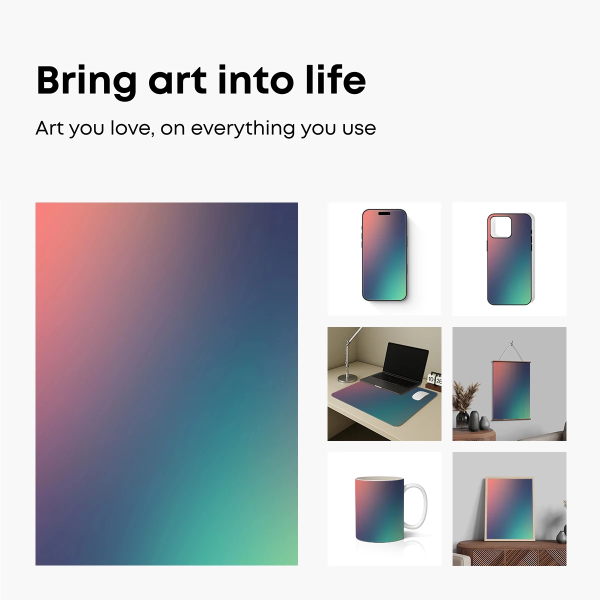 Gradient Symphony: Colorful Harmony