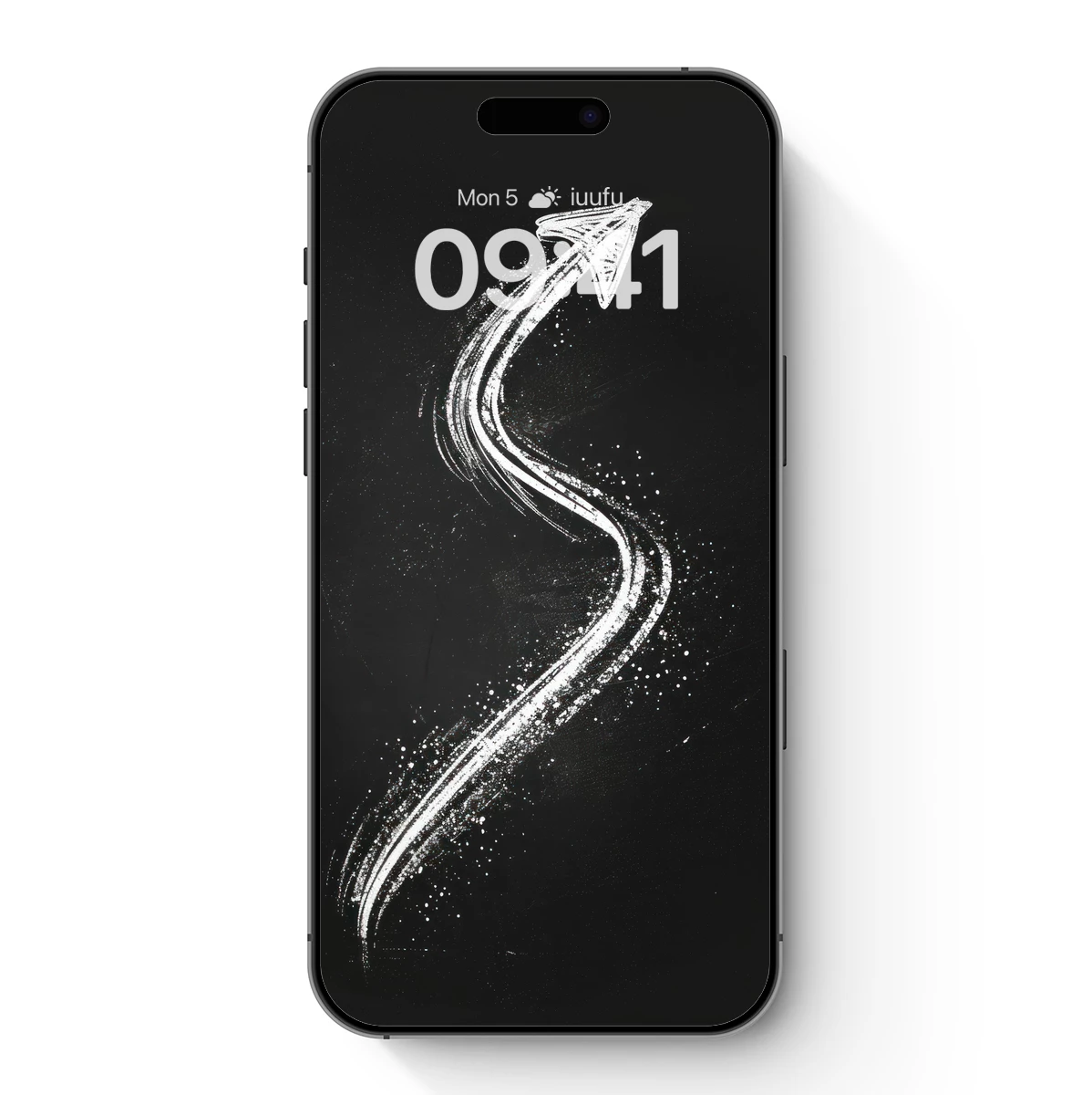 Chalk Arrow Odyssey: Dynamic Flow in Monochrome