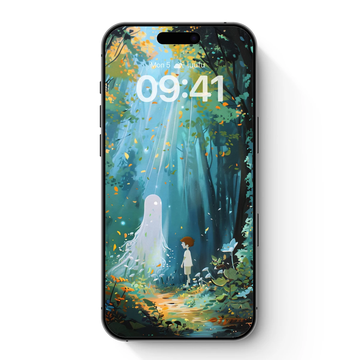 Enchanted Forest Encounter: Boy Meets Ethereal Spirit