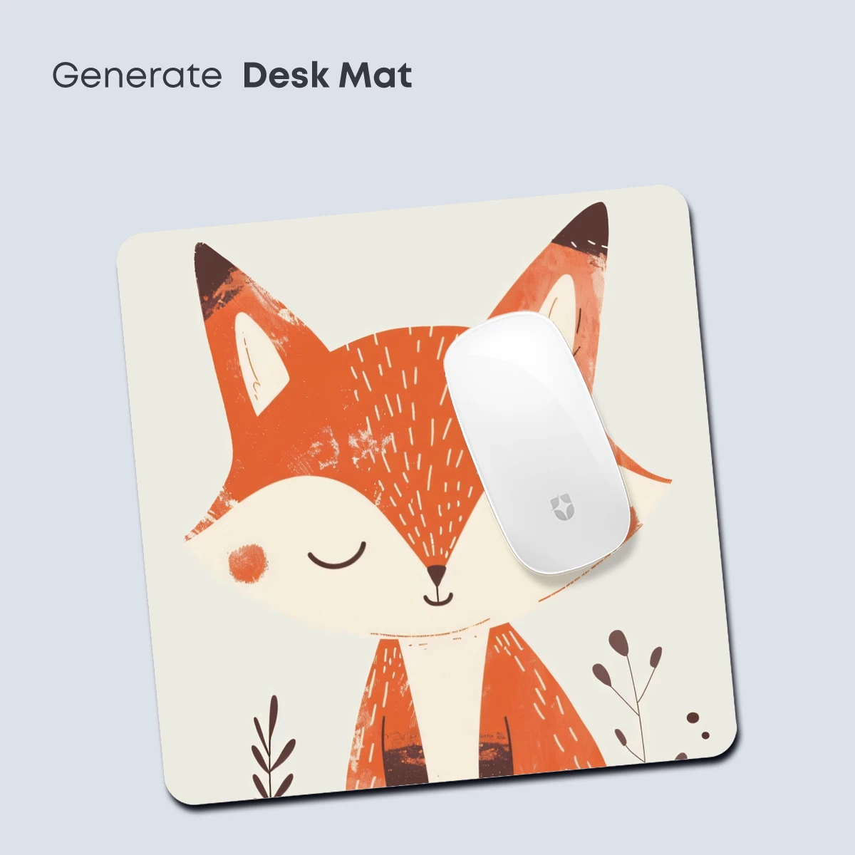 Cozy Fox Embrace: Whimsical Illustration Art - Image 4