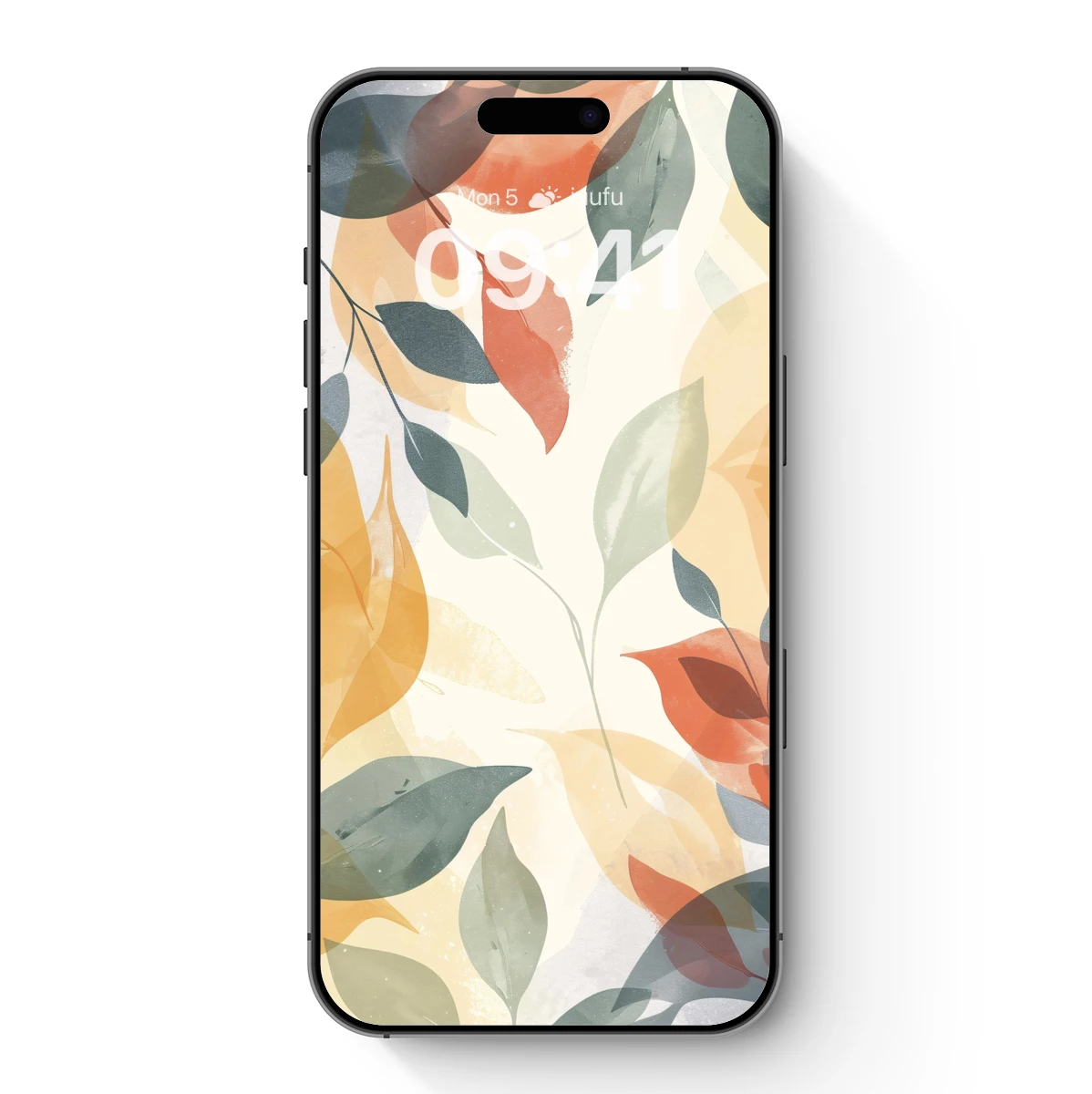 Autumnal Leaf Symphony: Watercolor Elegance