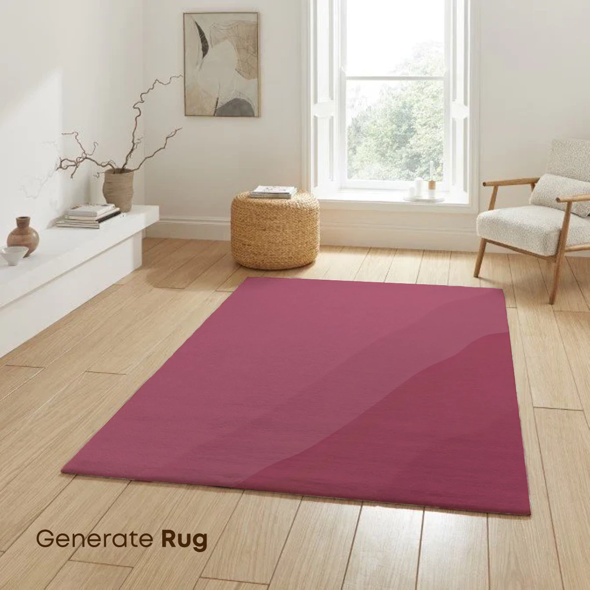 Crimson Dunes: A Minimalist Odyssey - Image 6