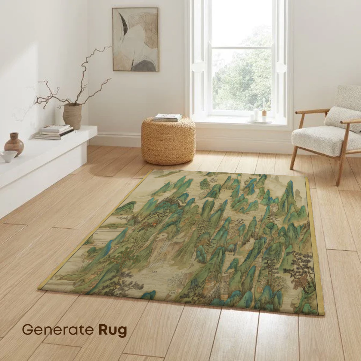 Emerald Peaks: A Dynasty's Mountain Symphony - Image 6