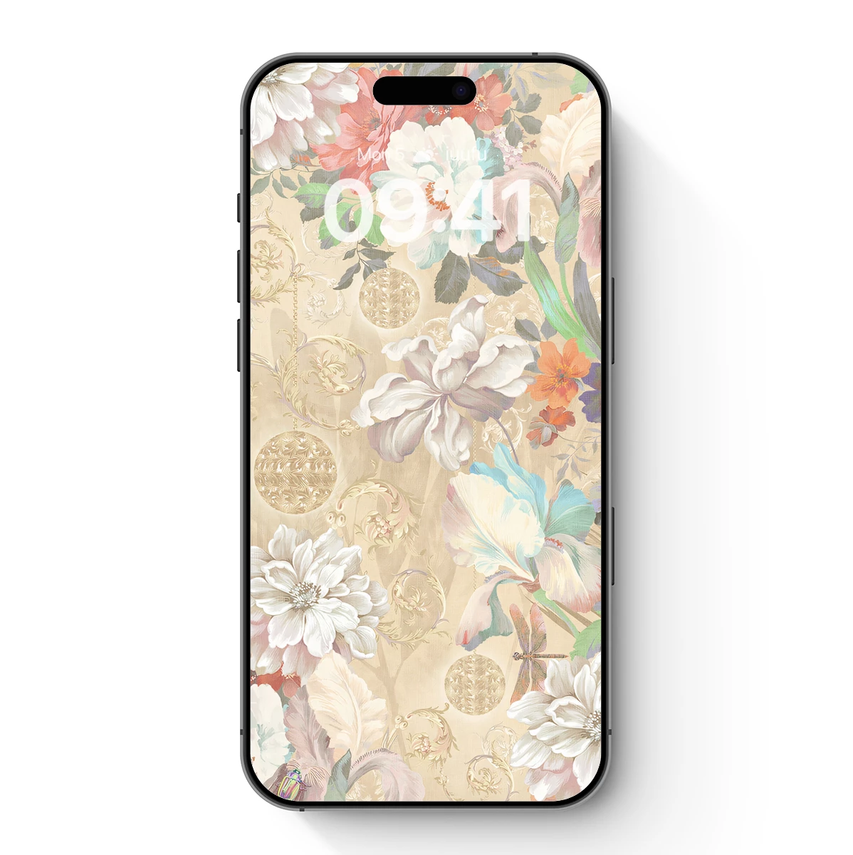 Ethereal Floral Symphony in Pastel Hues