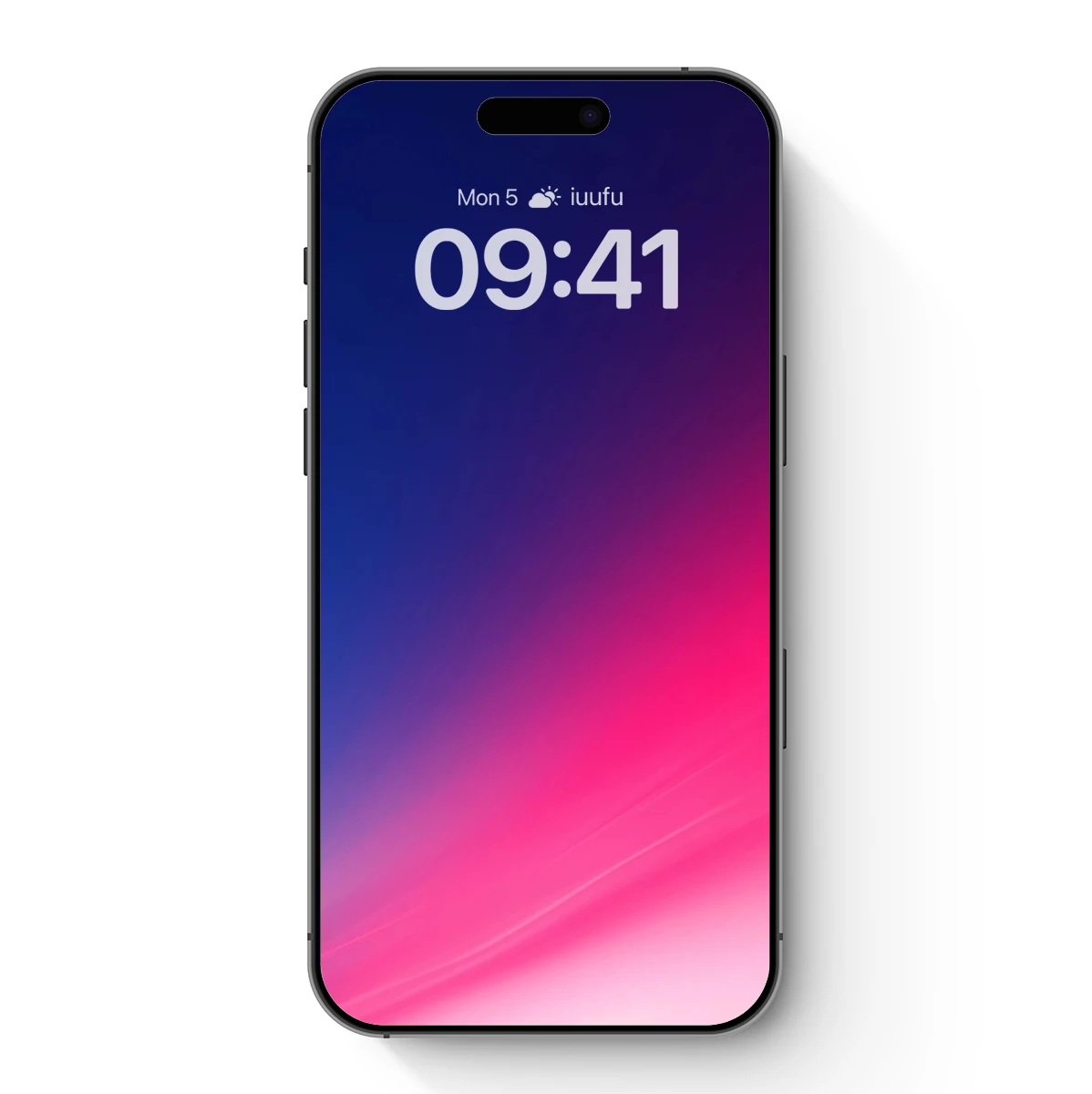 Gradient Symphony: Blue to Pink Flow