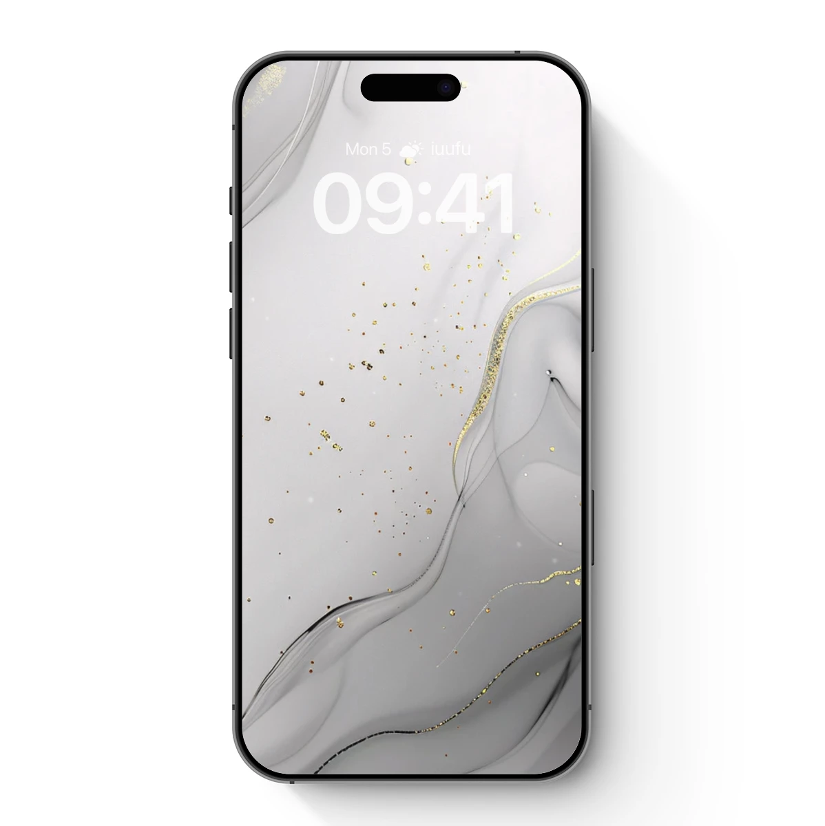 Elegant Marble Flow: Gray, Gold, and Black Abstract Art