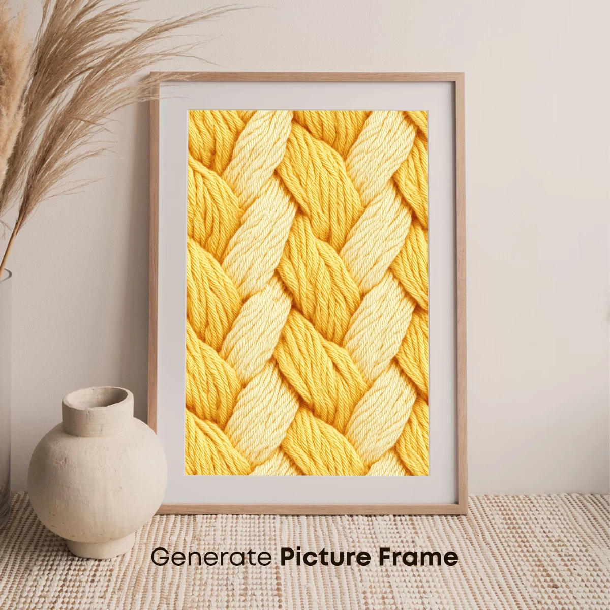 Golden Braided Texture Symphony - Image 7