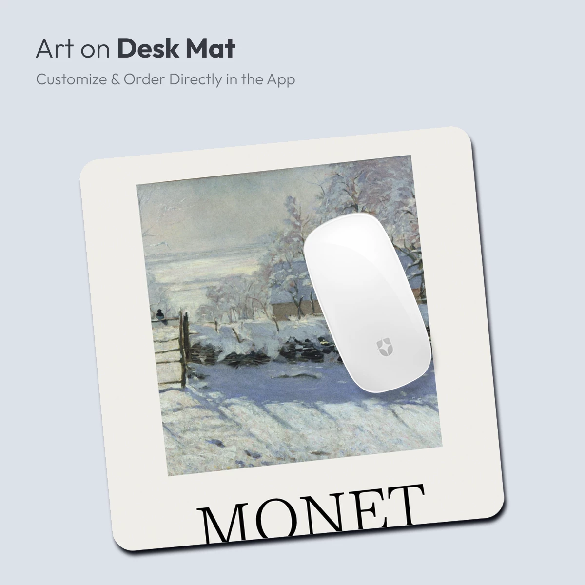 Monet's Snowy Serenity: 'La Pie' Winter Landscape - Image 4