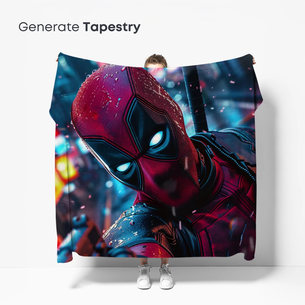 Cyberpunk Deadpool: Neon Night Vigilante - Image 5