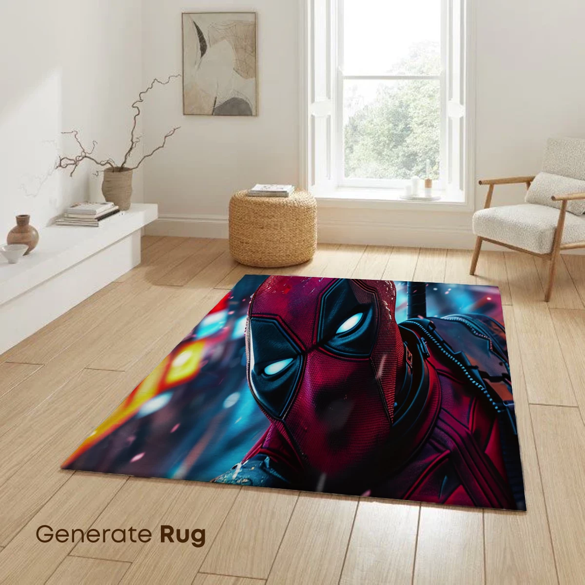 Cyberpunk Deadpool: Neon Night Vigilante - Image 6