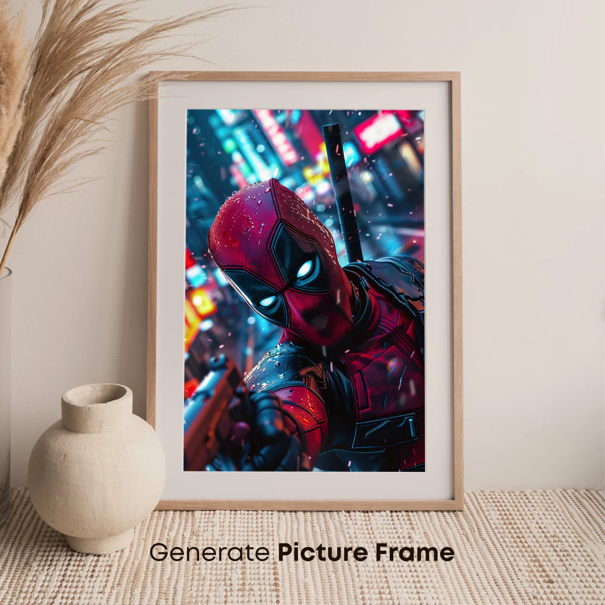 Cyberpunk Deadpool: Neon Night Vigilante - Image 7