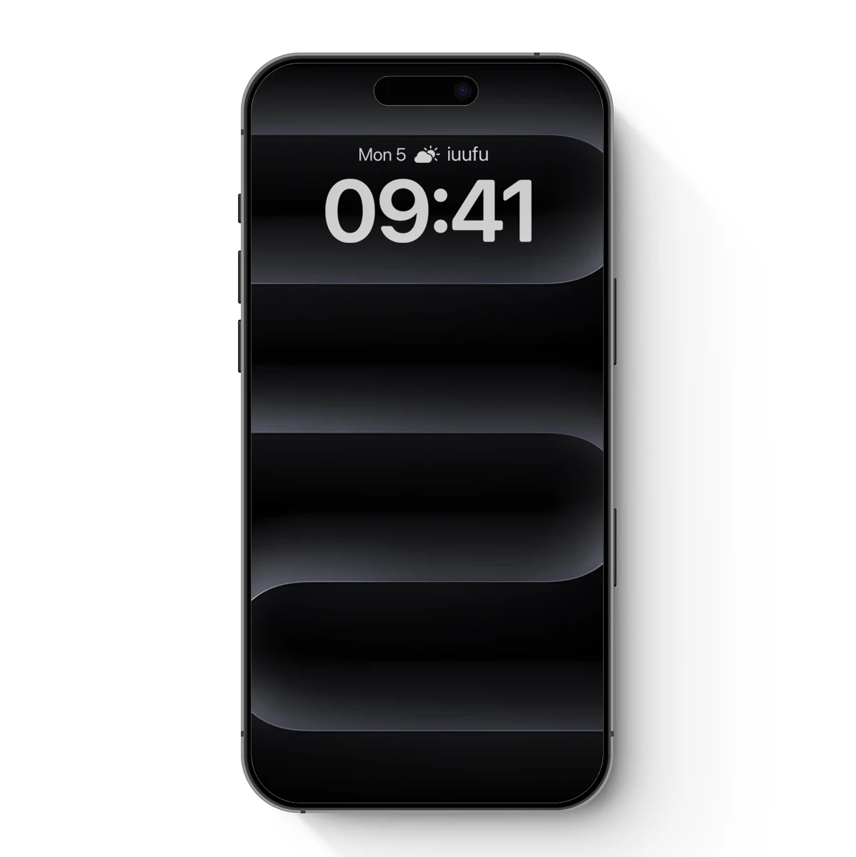 Elegant Shadow Curves: A Study in Monochrome Flow