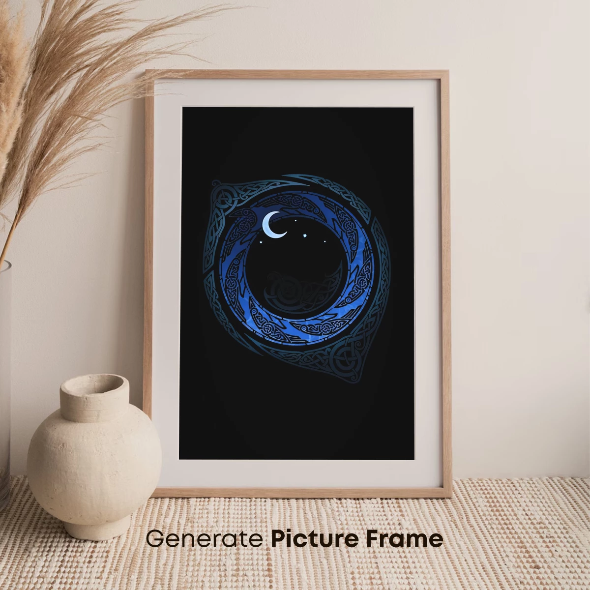 Celtic Moonlit Night: Mystical Knotwork - Image 7