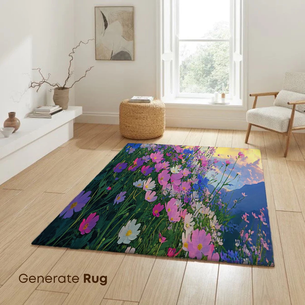 Enchanted Floral Symphony at Sunset - Image 6