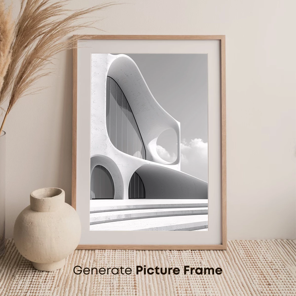 Fluid Concrete Elegance: Futuristic Architecture - Image 7