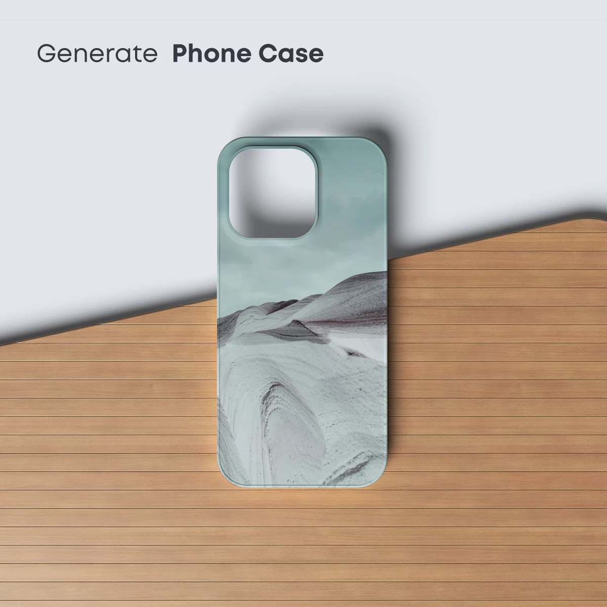 Eternal Snow Waves: A Landscape of Serenity - Image 3