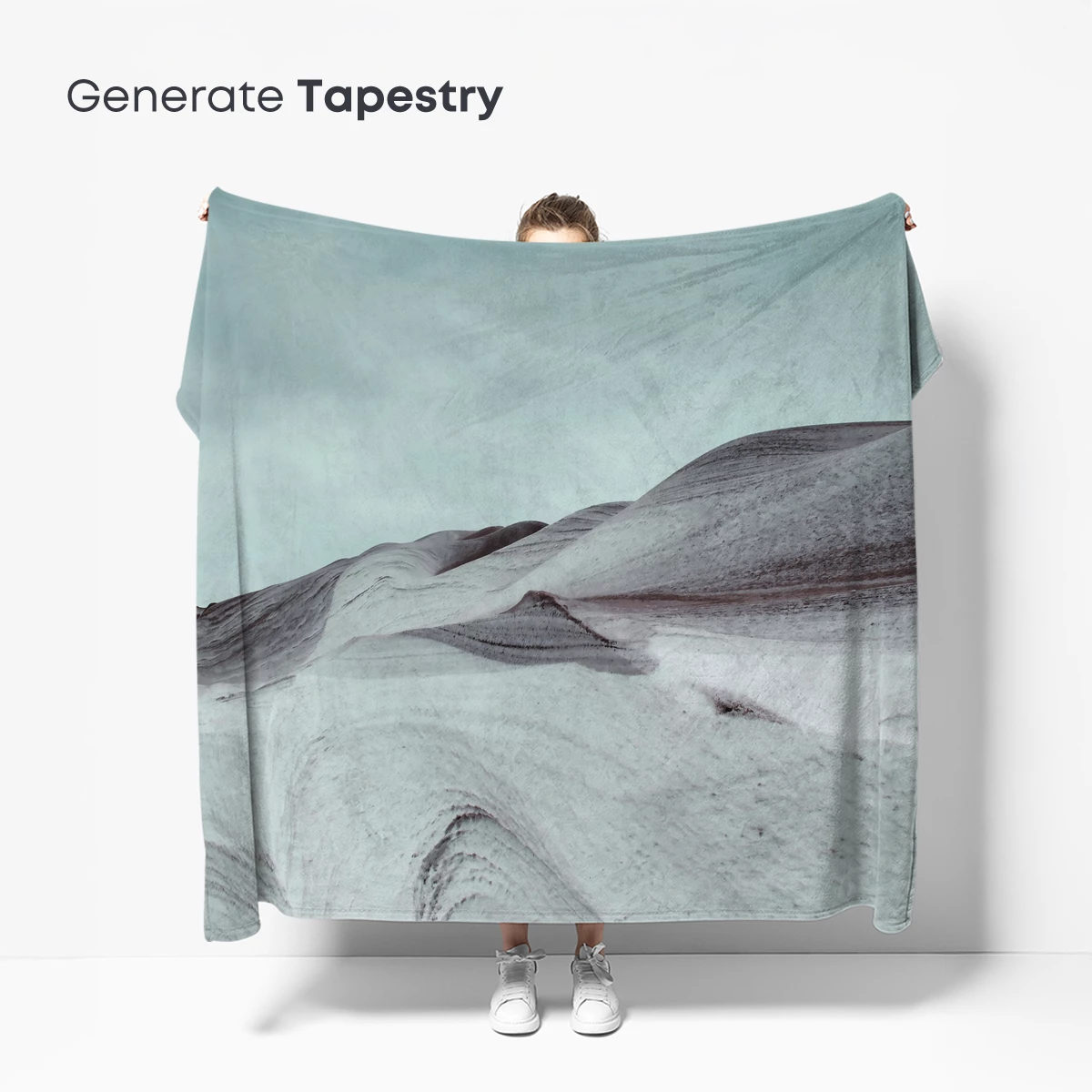 Eternal Snow Waves: A Landscape of Serenity - Image 5