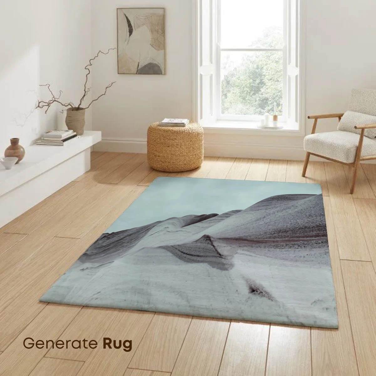 Eternal Snow Waves: A Landscape of Serenity - Image 6