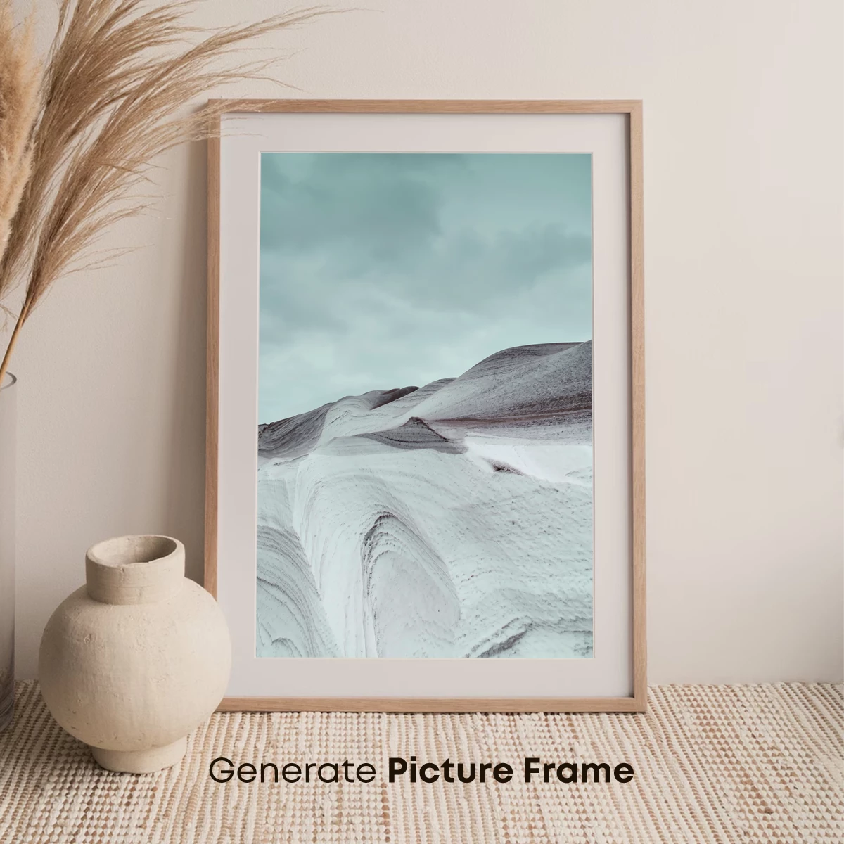 Eternal Snow Waves: A Landscape of Serenity - Image 7