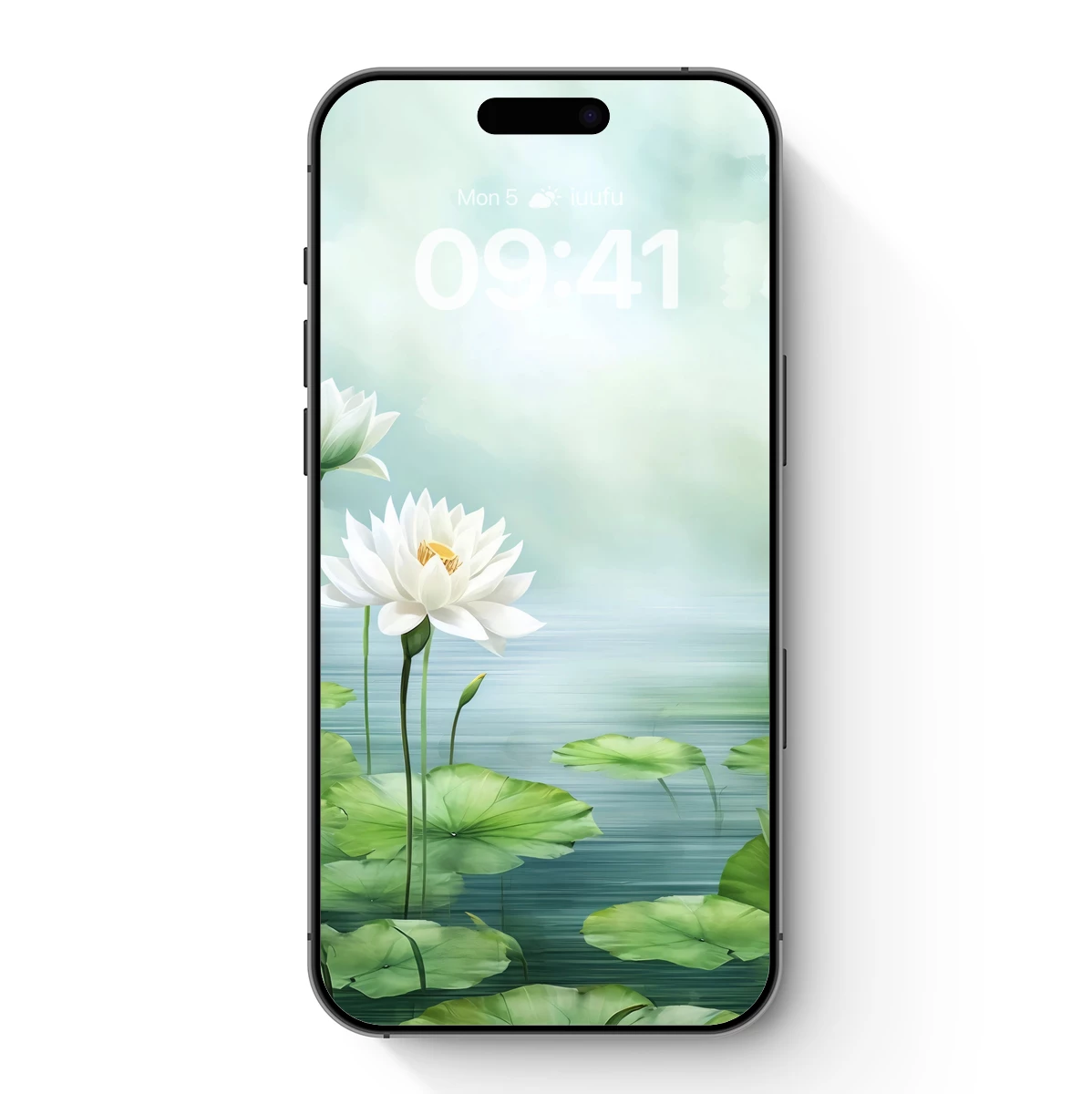 Ethereal Lotus Serenity: Watercolor Harmony