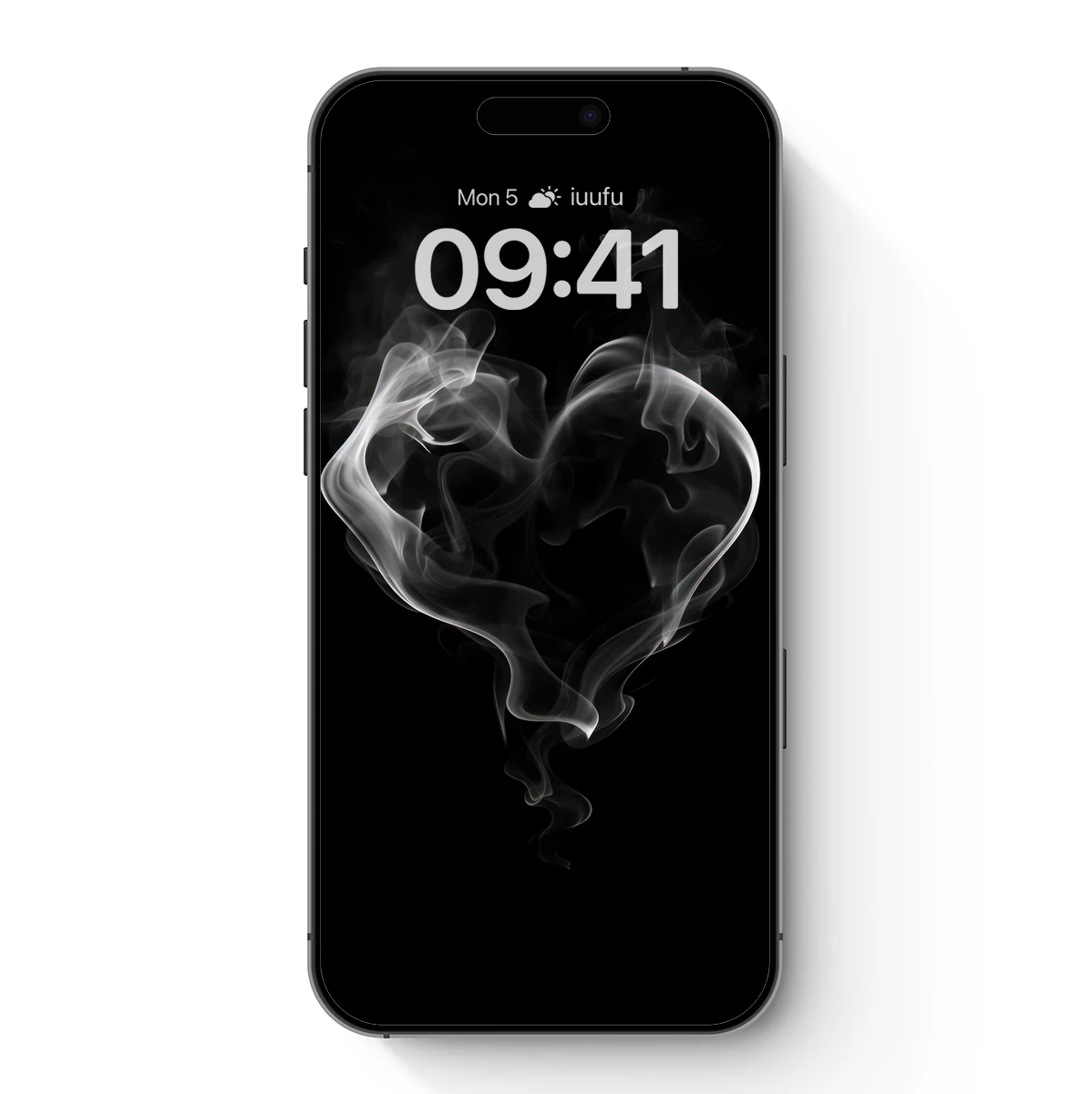 Ethereal Smoke Heart: A Dance of Love and Mystery