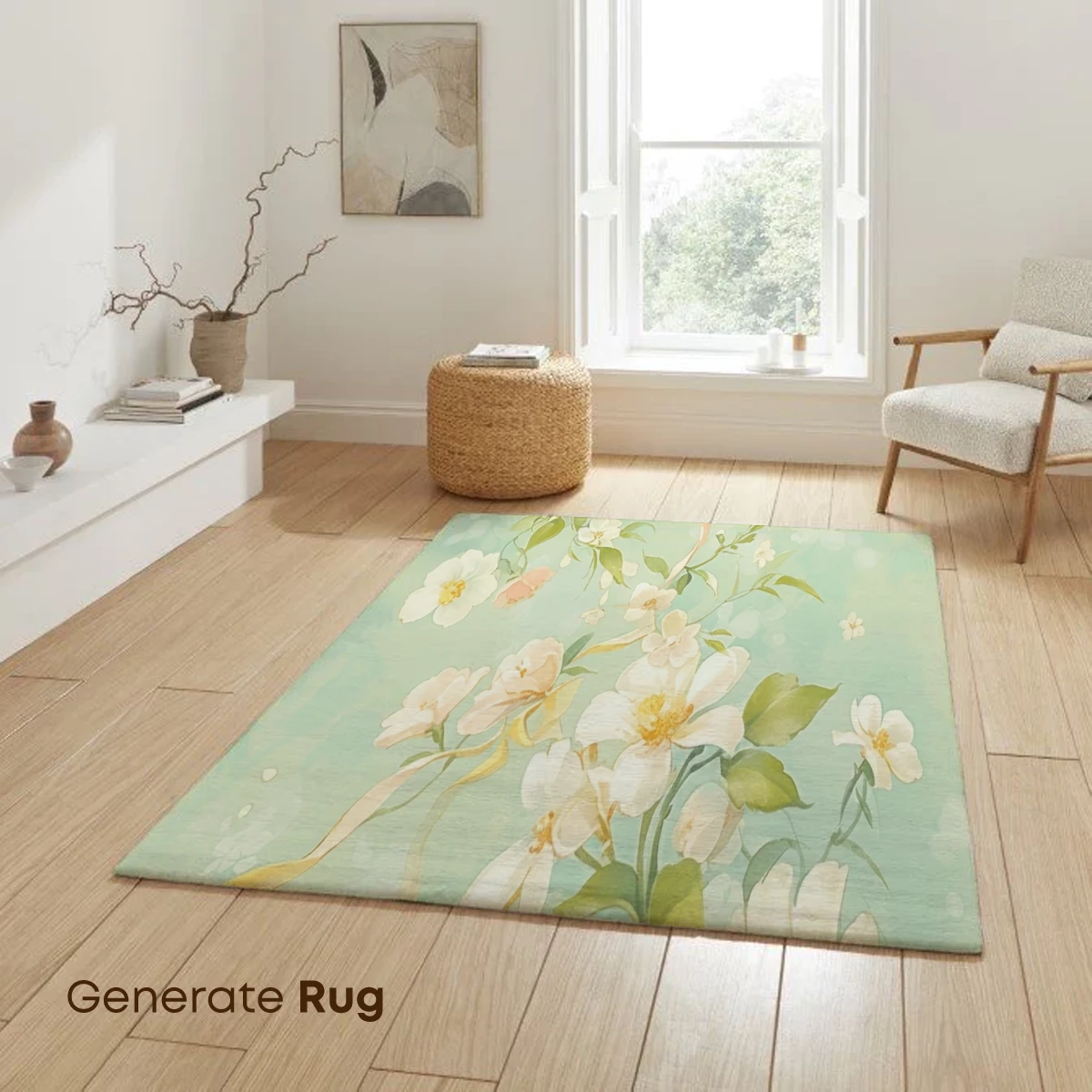 Ethereal Blossoms: Ribbon-Tied Floral Fantasy - Image 6