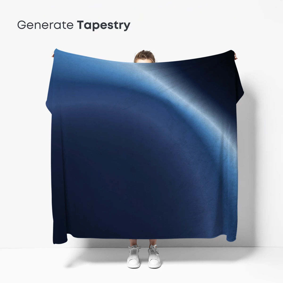 Ethereal Blue Horizon: A Symphony of Light and Shadow - Image 5