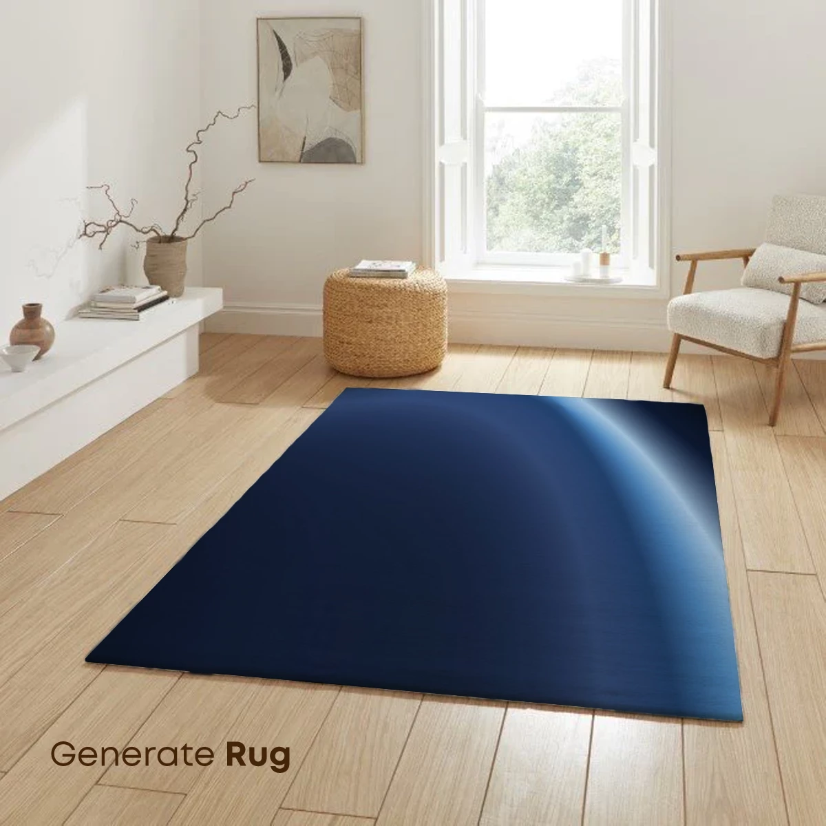 Ethereal Blue Horizon: A Symphony of Light and Shadow - Image 6