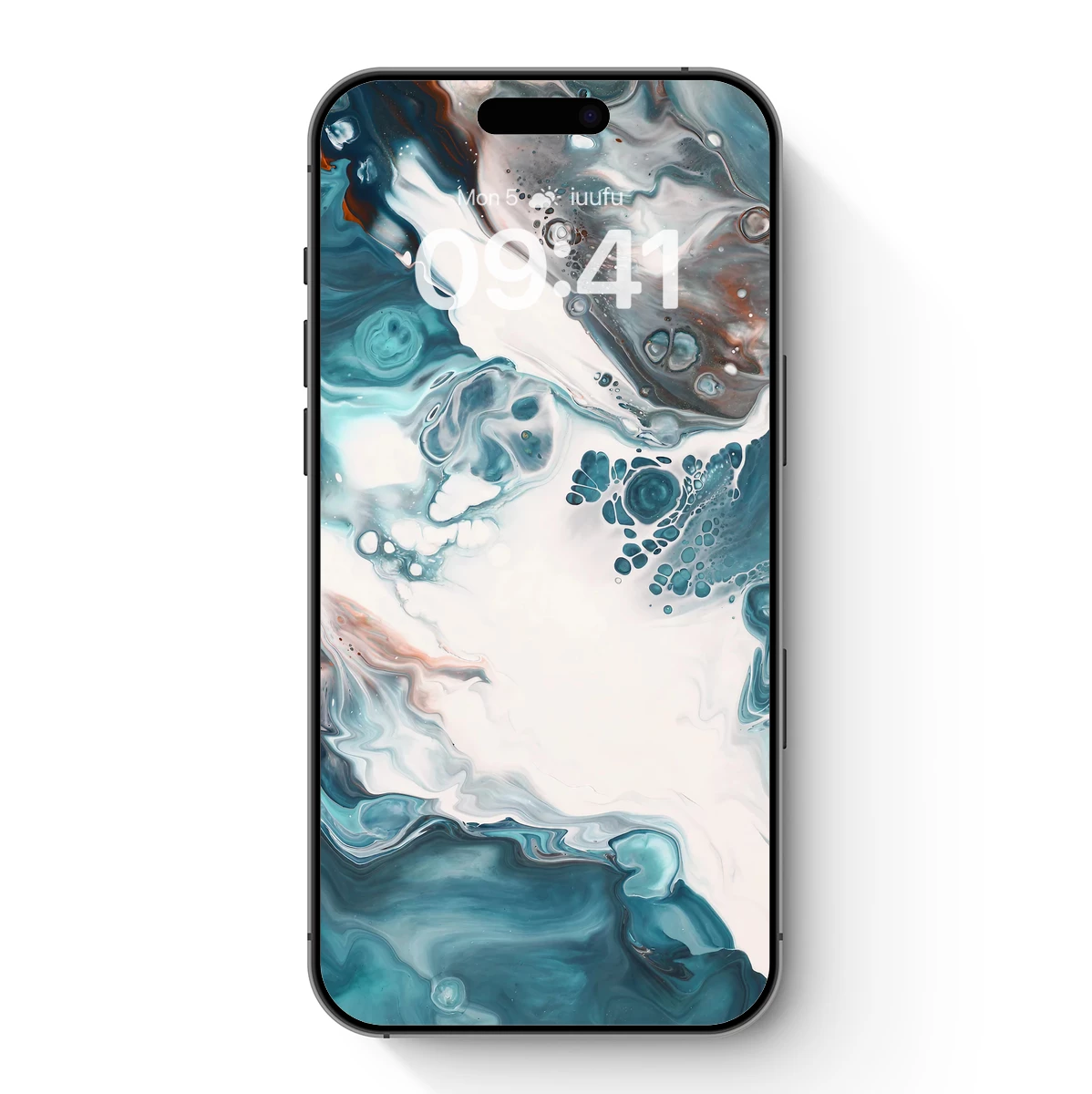 Marine Symphony in Teal and White Marine Symphony in Teal and White