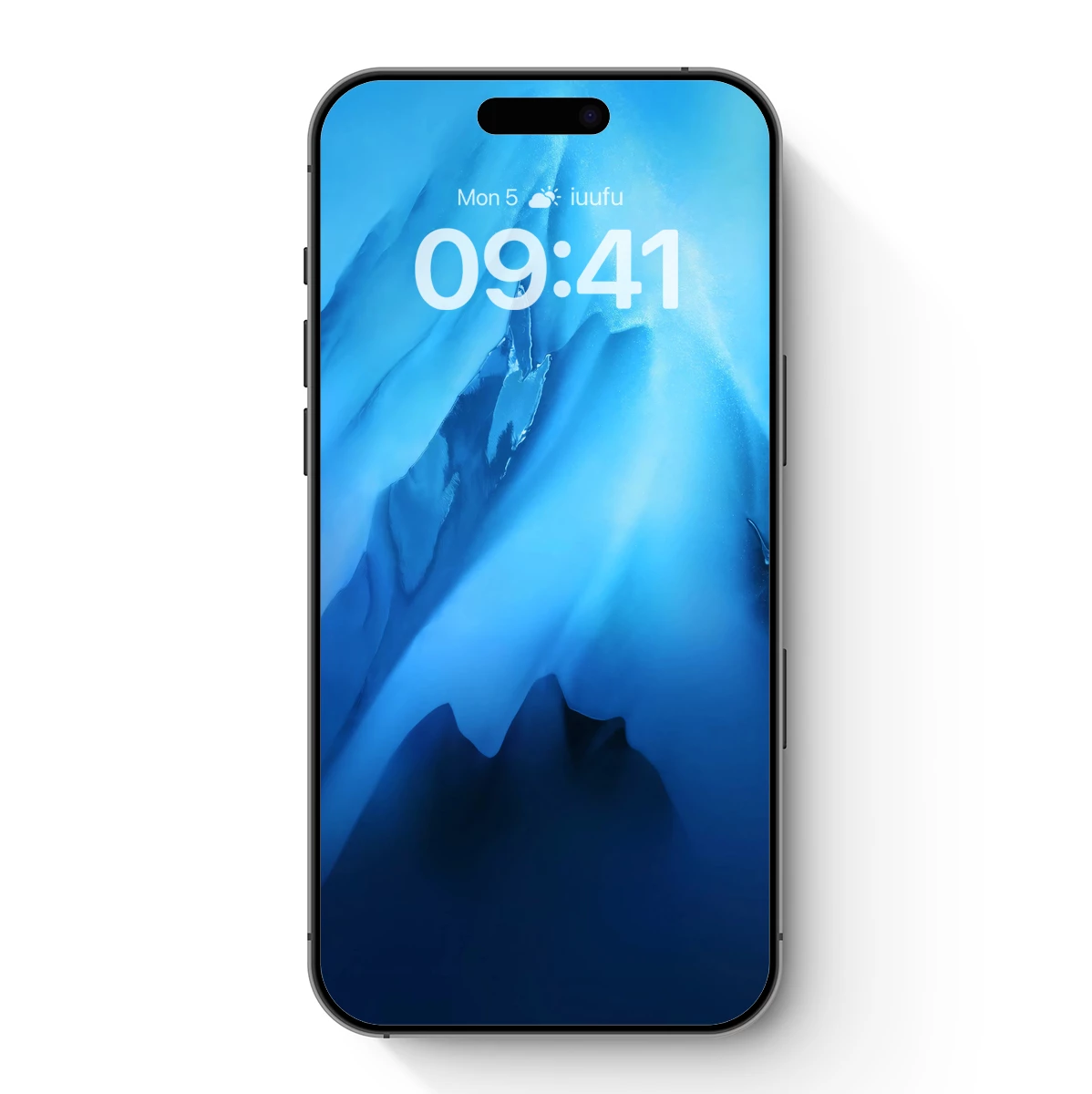 Illuminated Ice Cavern: A Symphony in Blue