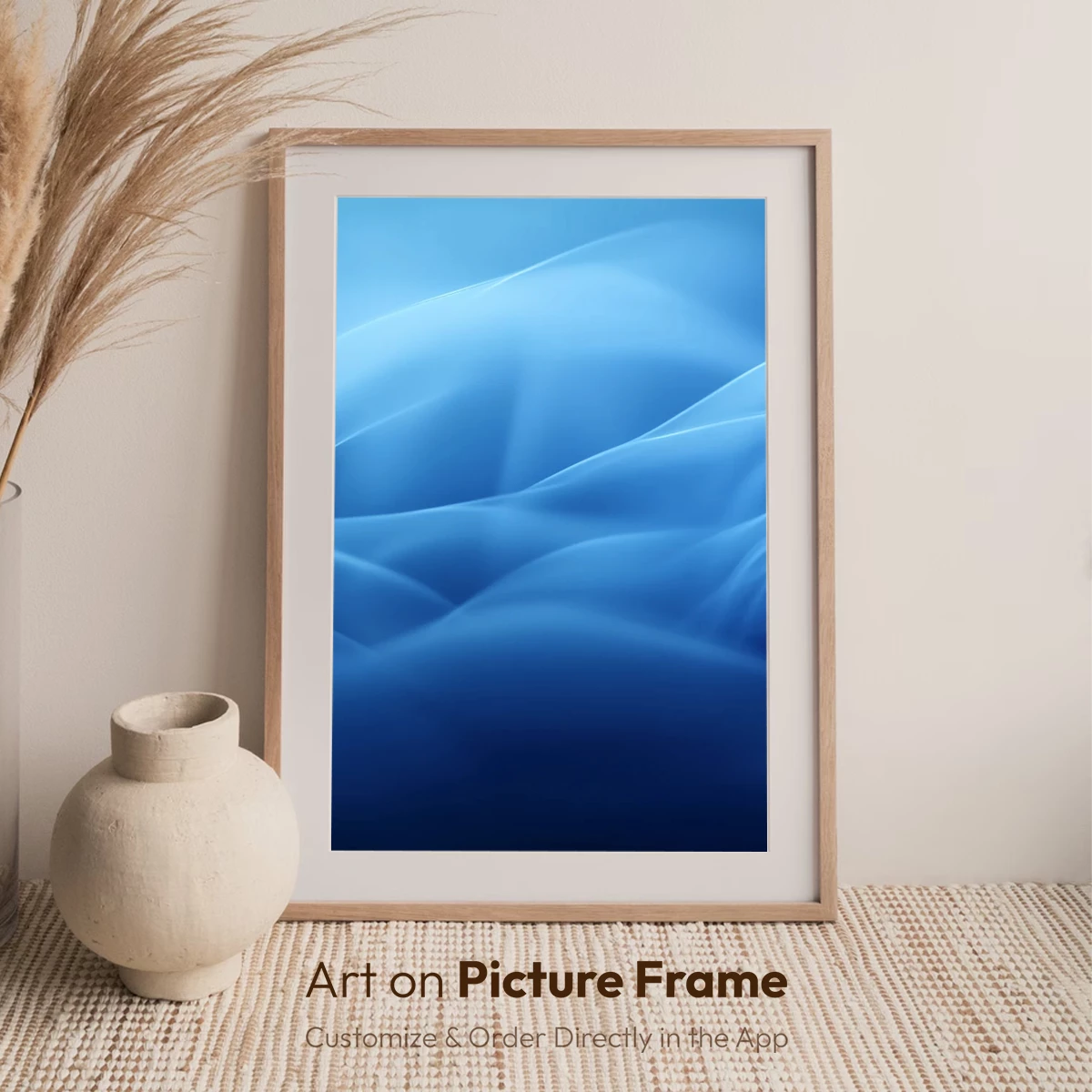 Ethereal Blue Waves: A Digital Ocean Symphony - Image 6