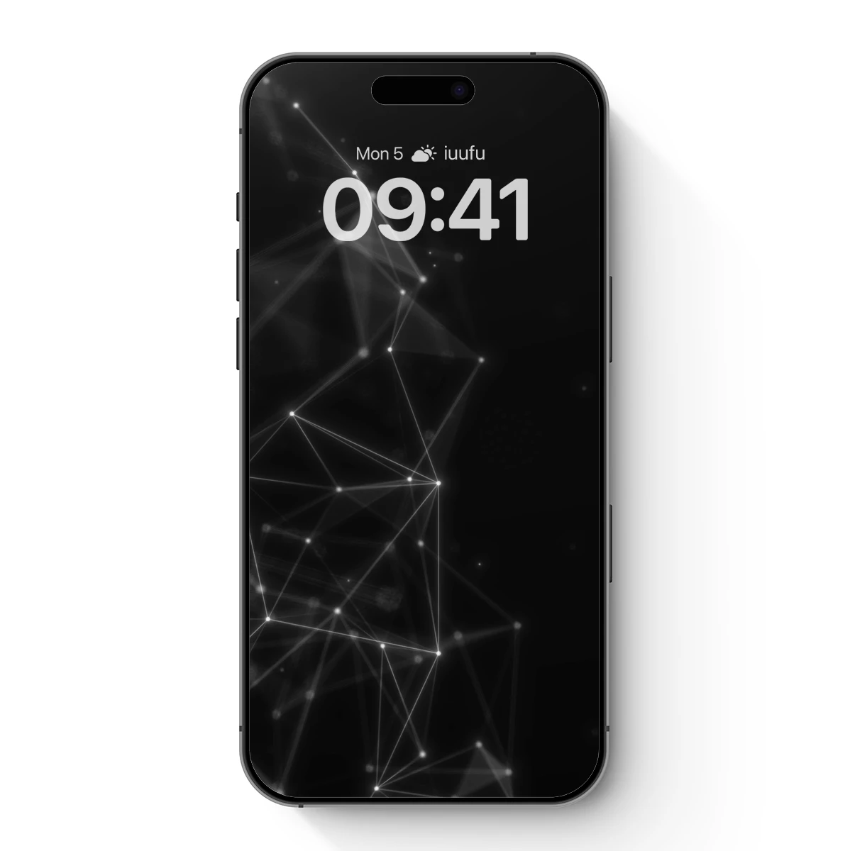 Geometric Constellation: Digital Elegance in Darkness