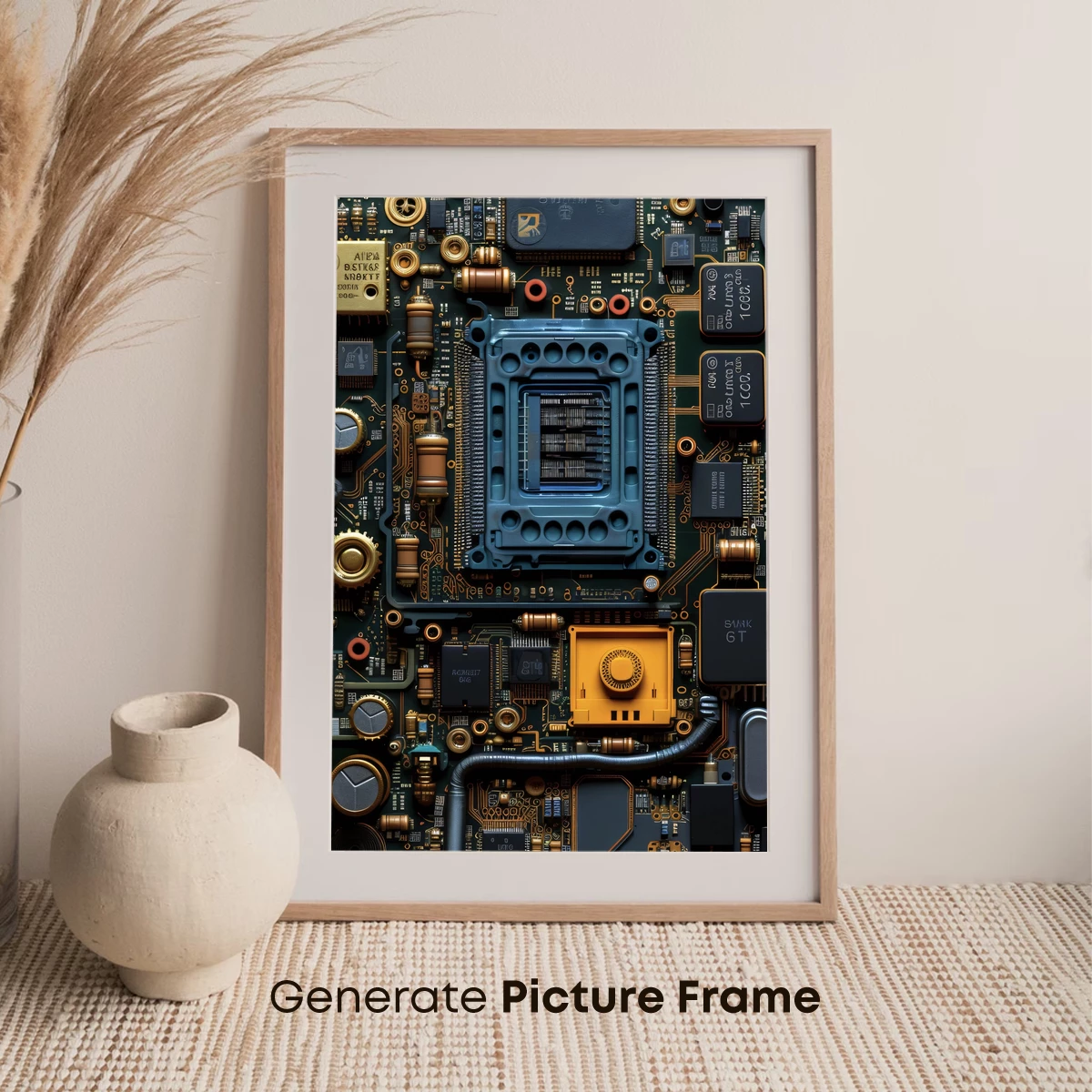 Cybernetic Circuit Symphony: A Futuristic Tech Art Odyssey - Image 7