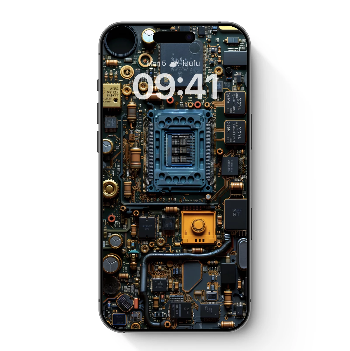 Cybernetic Circuit Symphony: A Futuristic Tech Art Odyssey