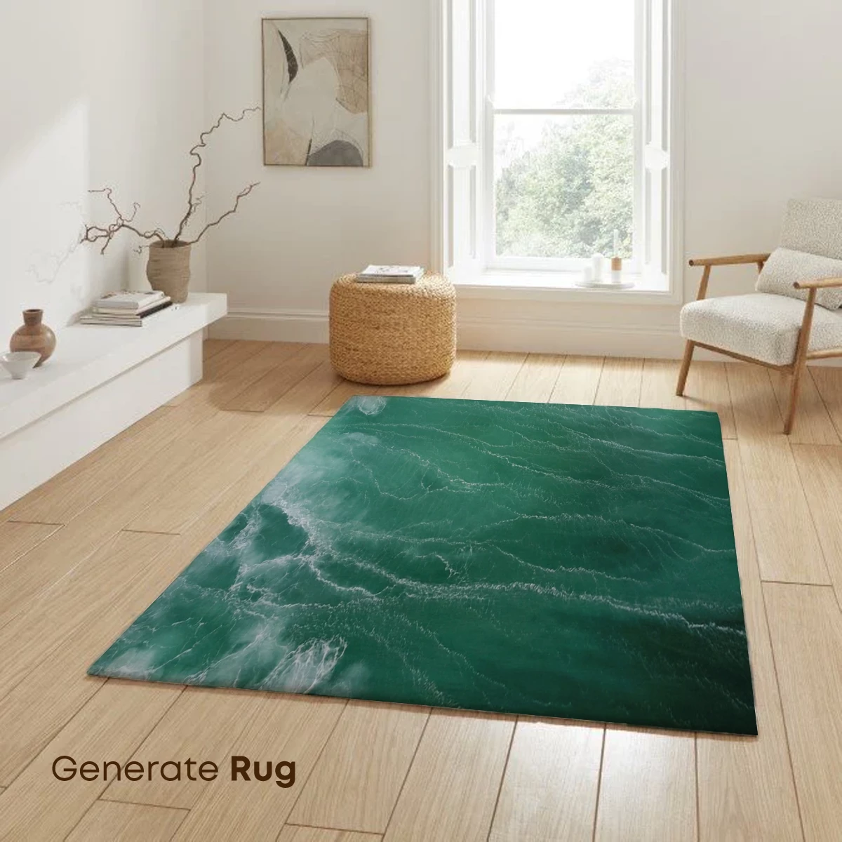 Aqua Serenity: Ocean's Whispering Waves - Image 6