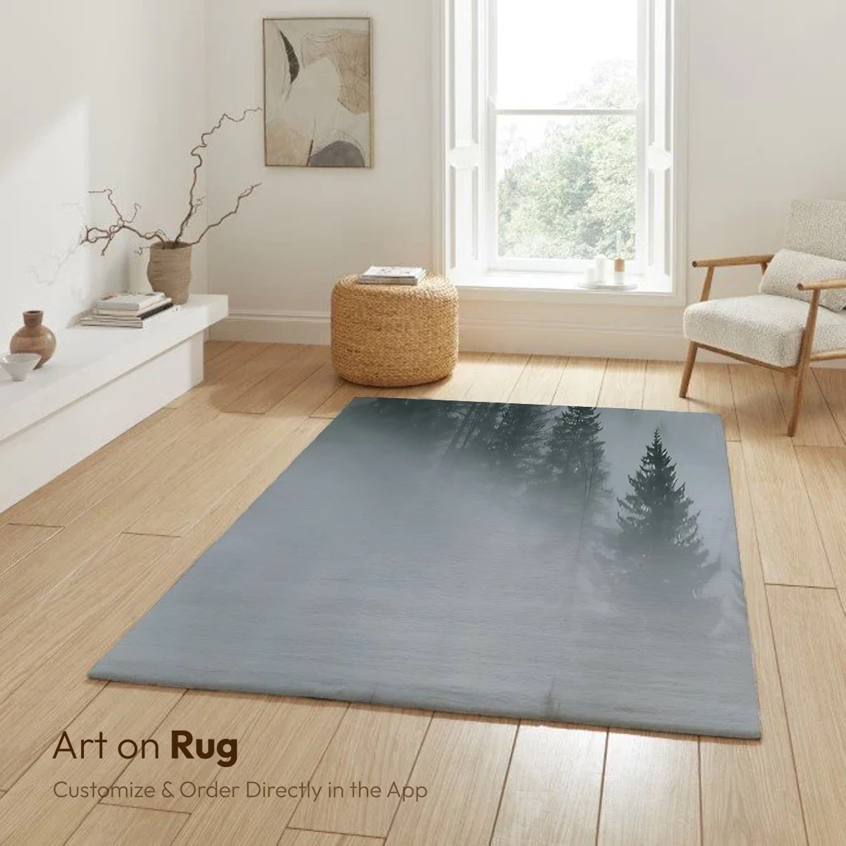 Misty Pine Canopy: A Veil of Silence - Image 6