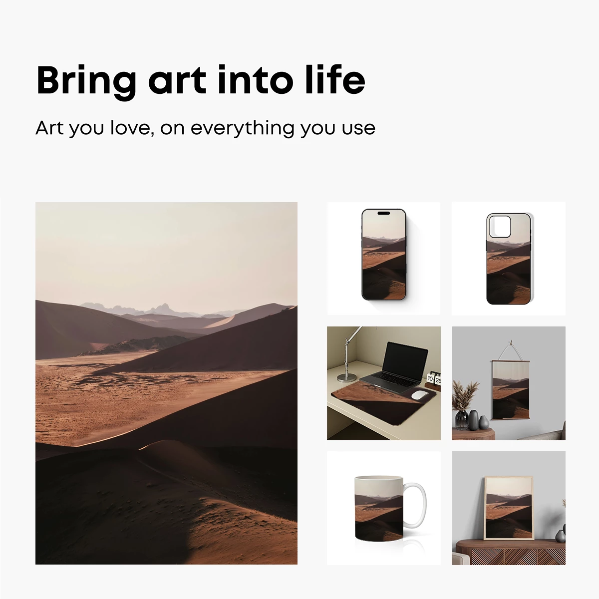 Desert Dunes at Dawn: A Symphony of Sand and Silence - Image 2