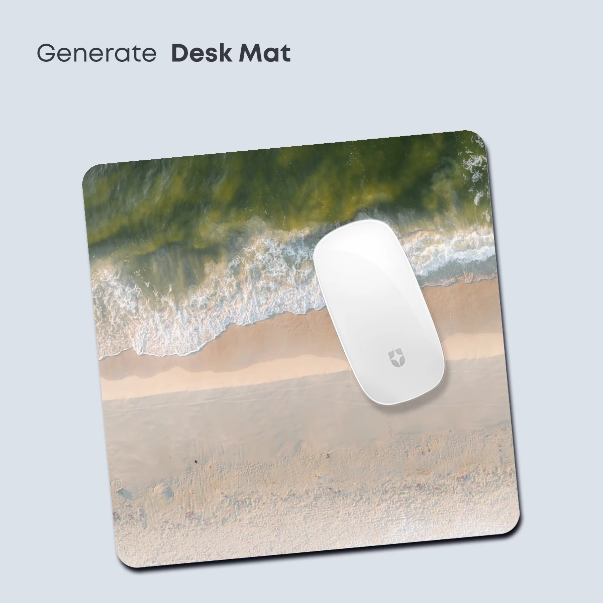 Aerial Serenity: Ocean Waves Meet Sandy Shores - Image 4