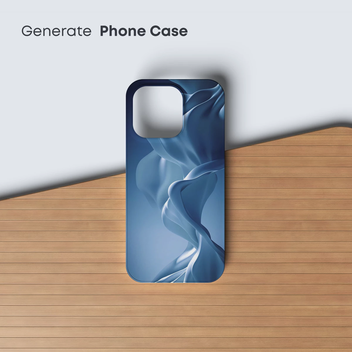 Ethereal Blue Waves: A Sculptural Odyssey - Image 3