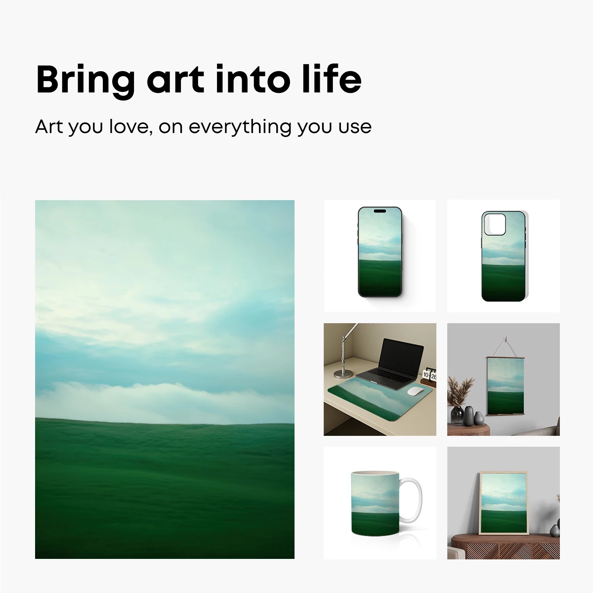 Eternal Green Horizon: A Serene Landscape Symphony - Image 2